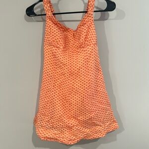 Free People Berry Kiss Eyelet Off the Shoulder Minidress - size medium